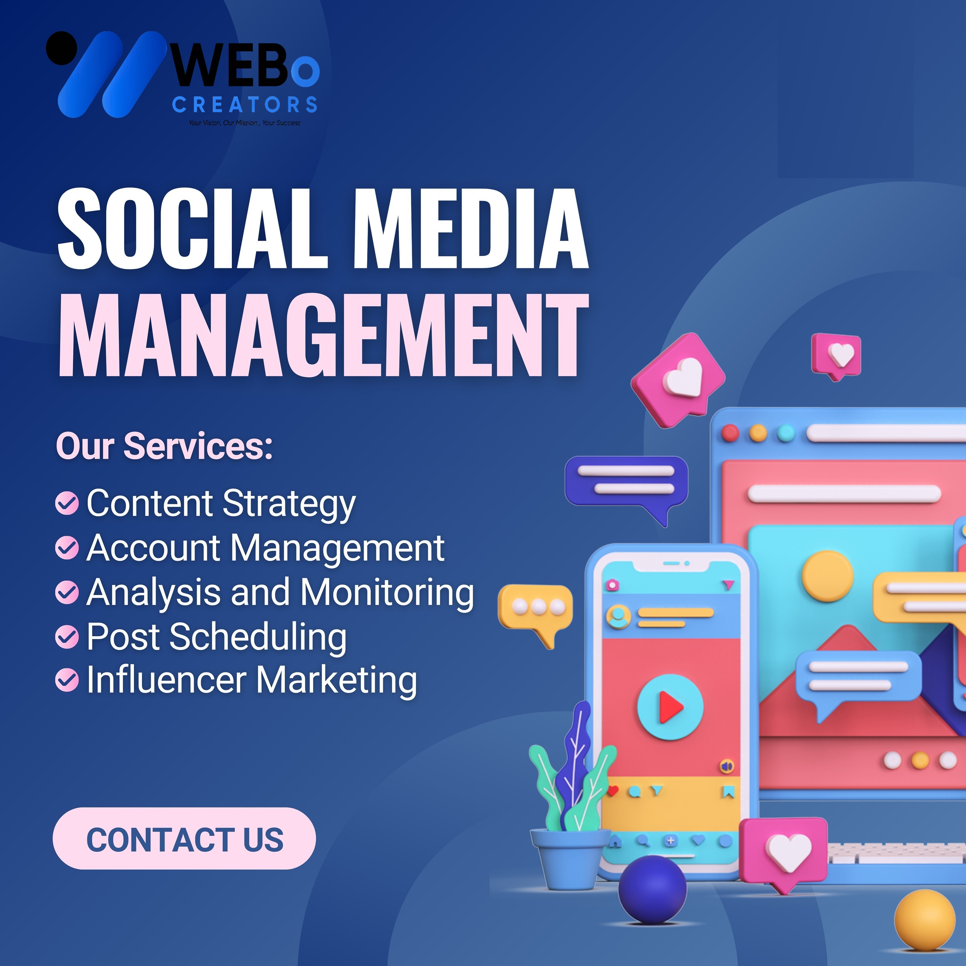 Social Media Account Management Services in Houston ,TX | Facebook Instagram Marketing
