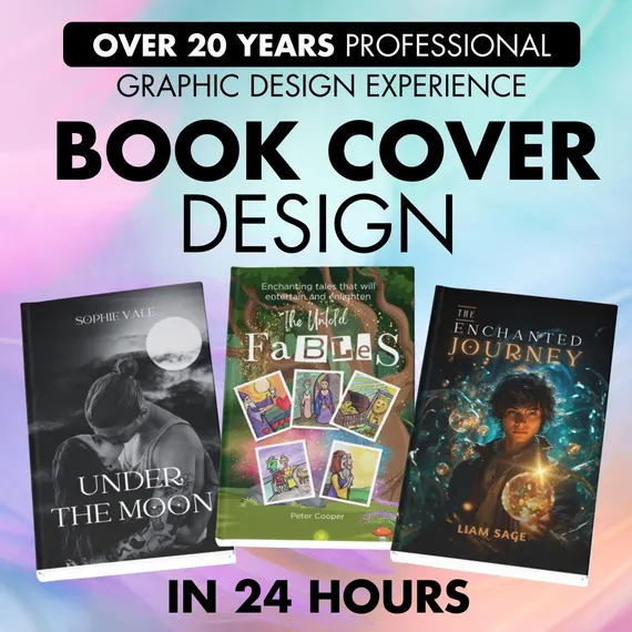 Book cover design Services in Houston ,TX 2026 for authors and publishers