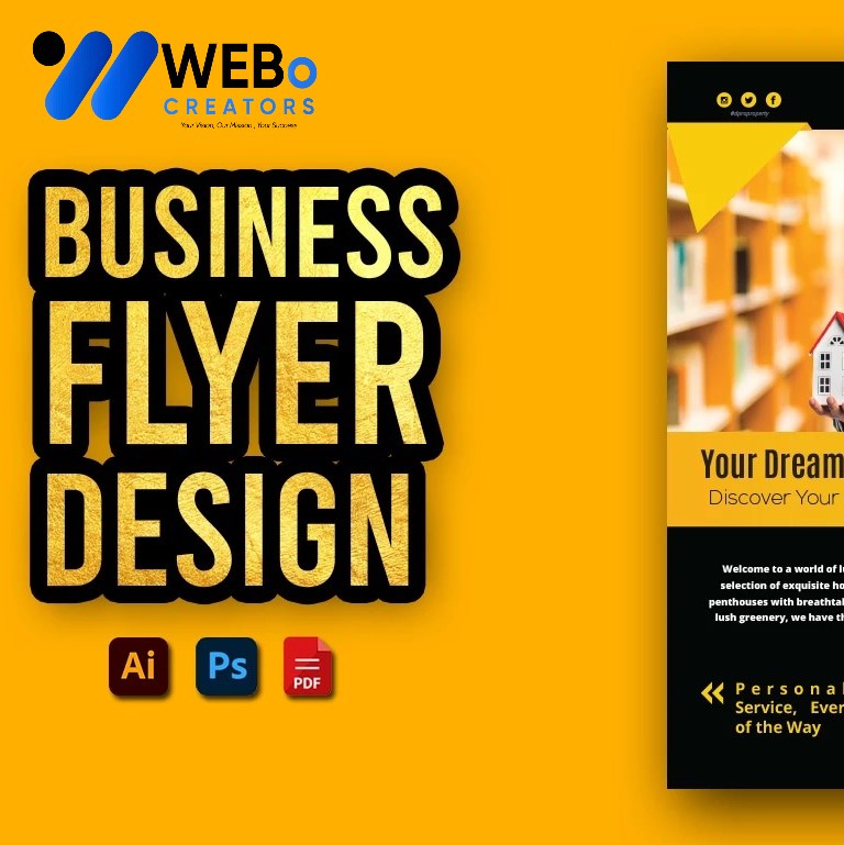 Creative Flyer Design for Moving Company in Houston ,TX | Flyer for Removals Services