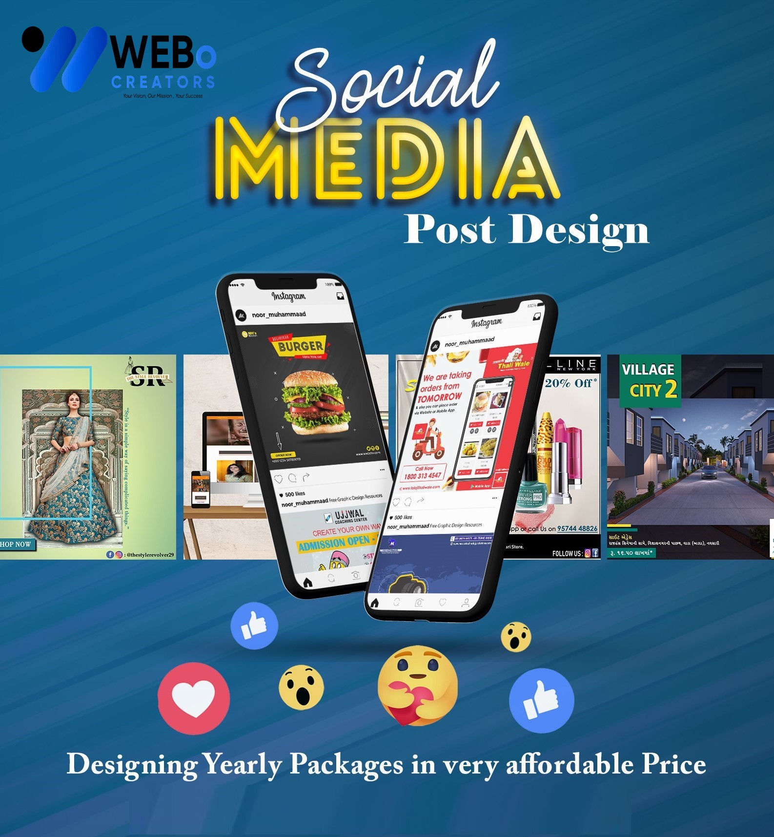 Social Media Post Design Services in Houston ,TX for Businesses and Brands