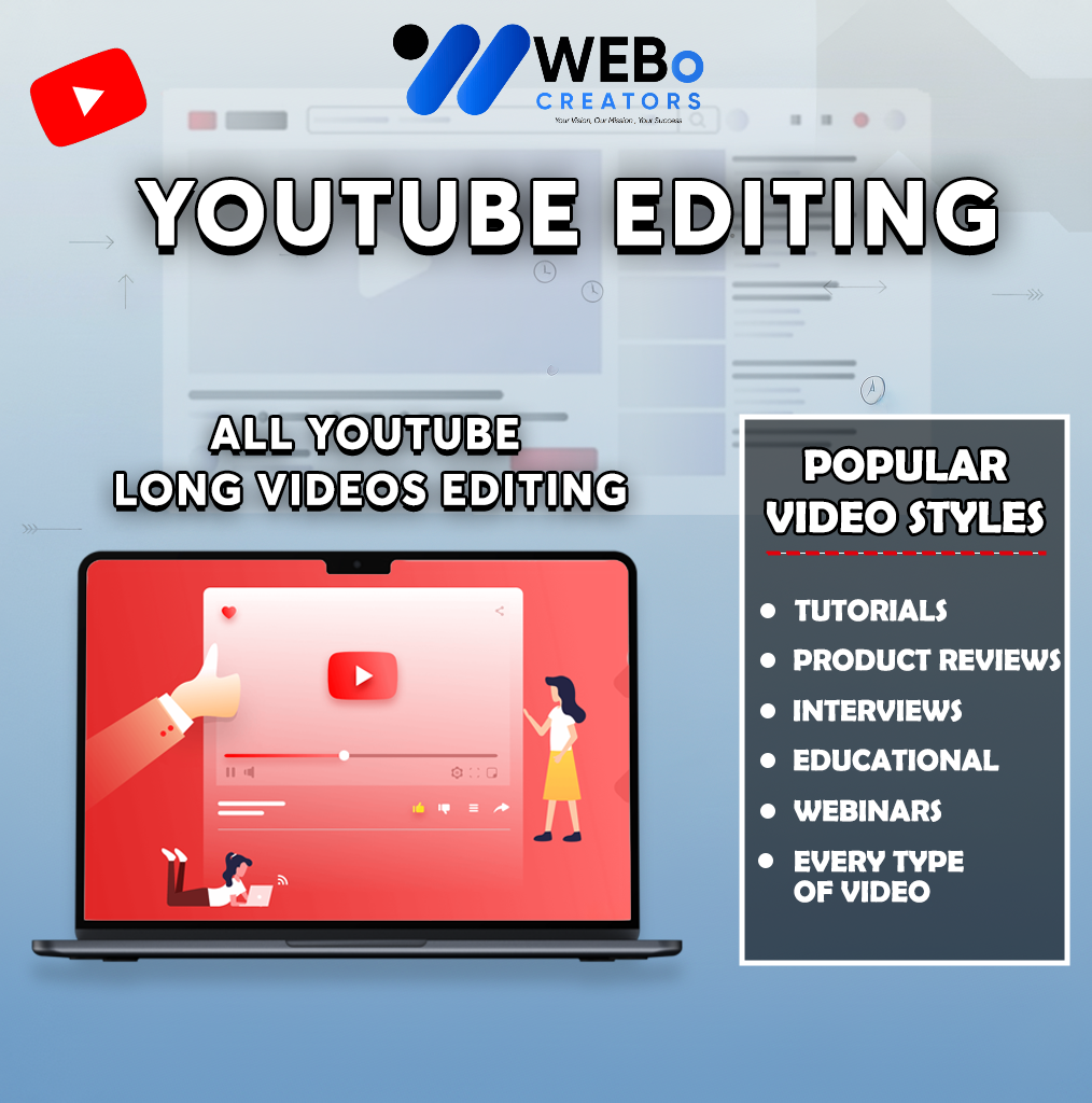 YouTube Video Editing Services at Affordable Cost - Hire Experienced YouTube Video Editors in Houston ,TX